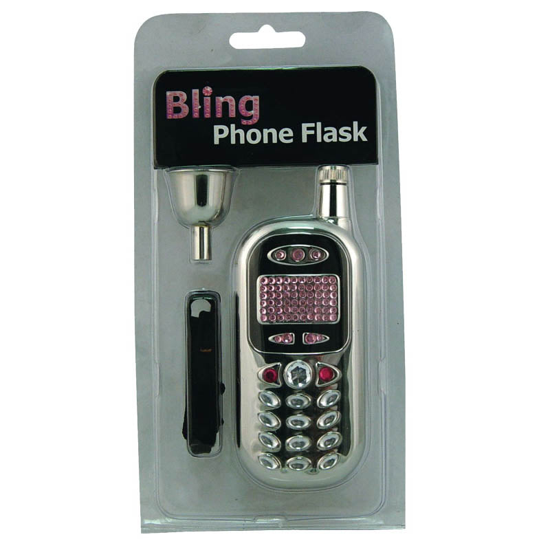 Bling Cell Phone Flask