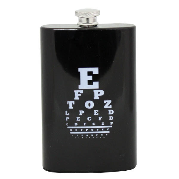 Eye Chart ACrylic Flask