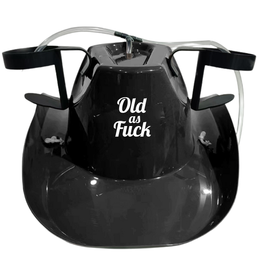 Old As Fuck Cowboy Drinking Hat