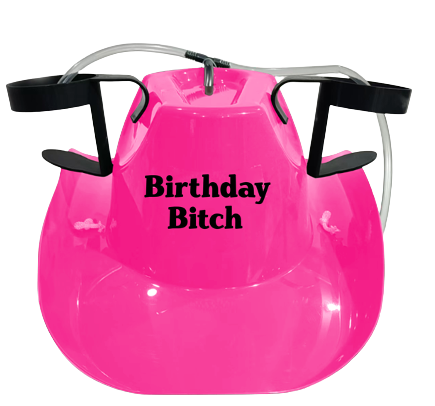 Birthday Bitch Cowboy Drinking Hat