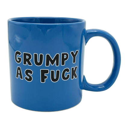 Giant 22 oz Grumpy as Fuck Novelty Coffee Mug