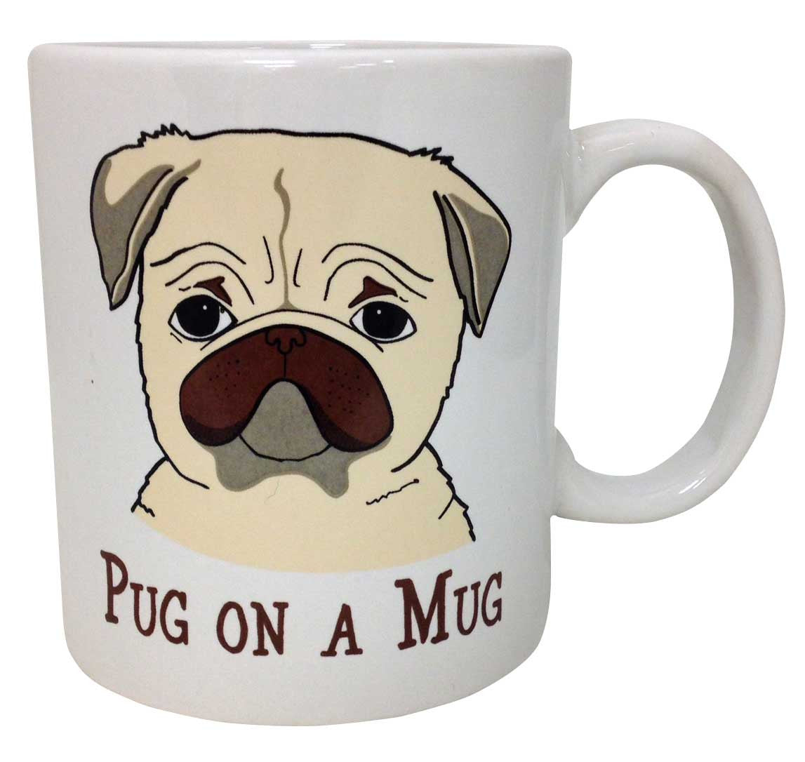 16 oz. Pug On A Mug