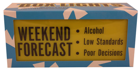 Weekend Forecast Box Light