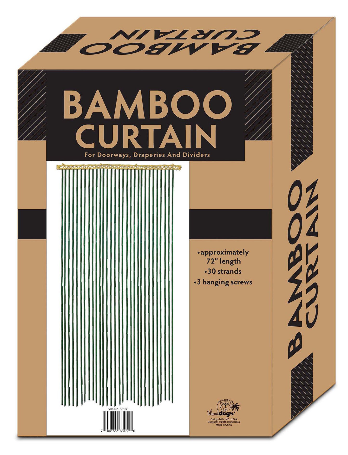 Bamboo Curtain - Green
