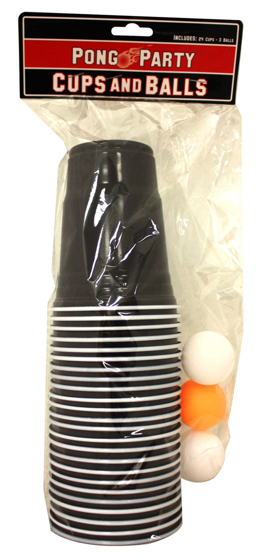 Black Pong Set