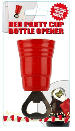 Red Cup Bottle Opener