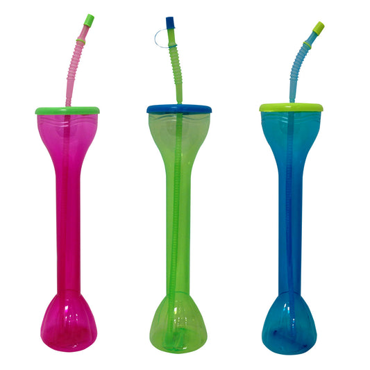 Bottoms Up Yard Glass