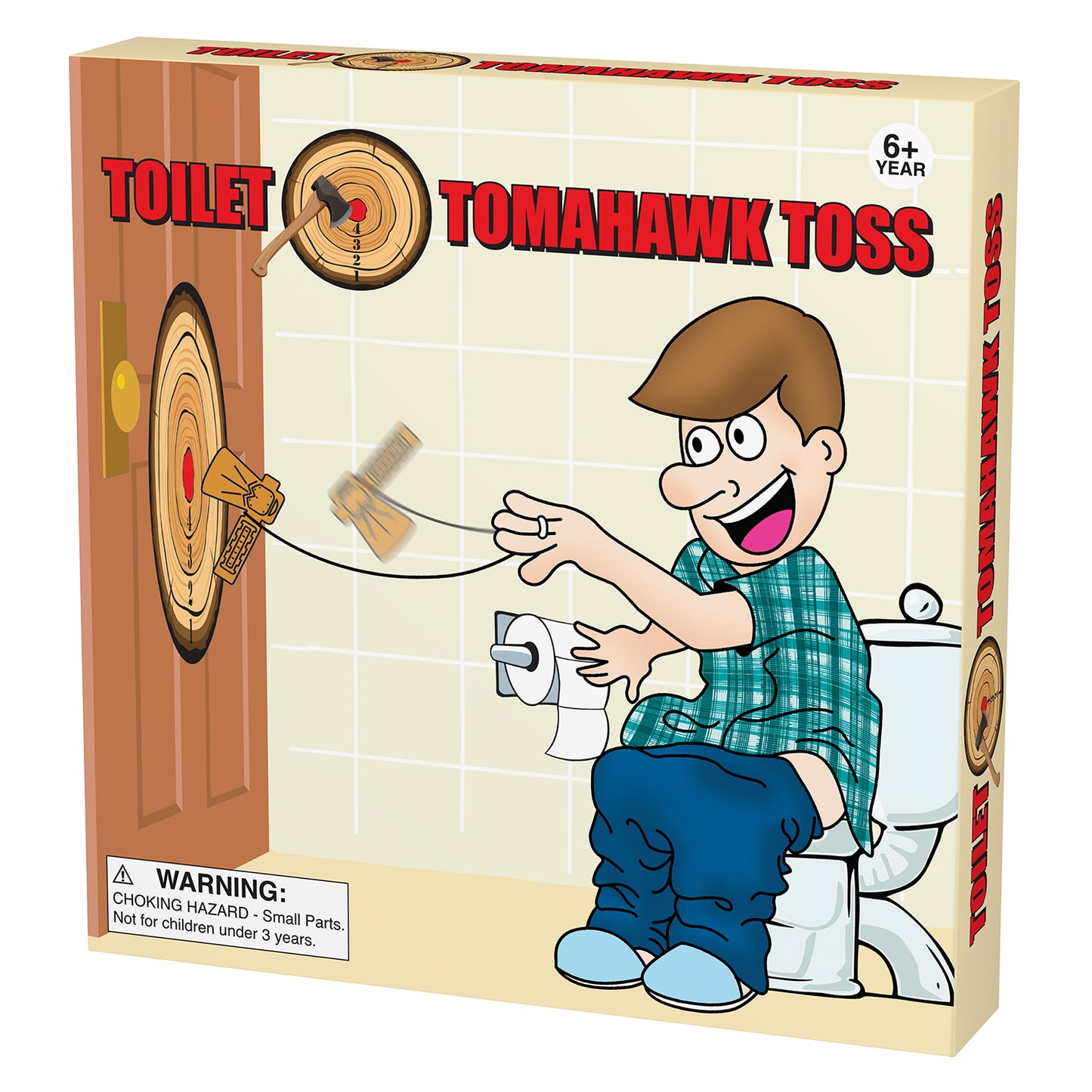 Toilet Tomahawk Toss