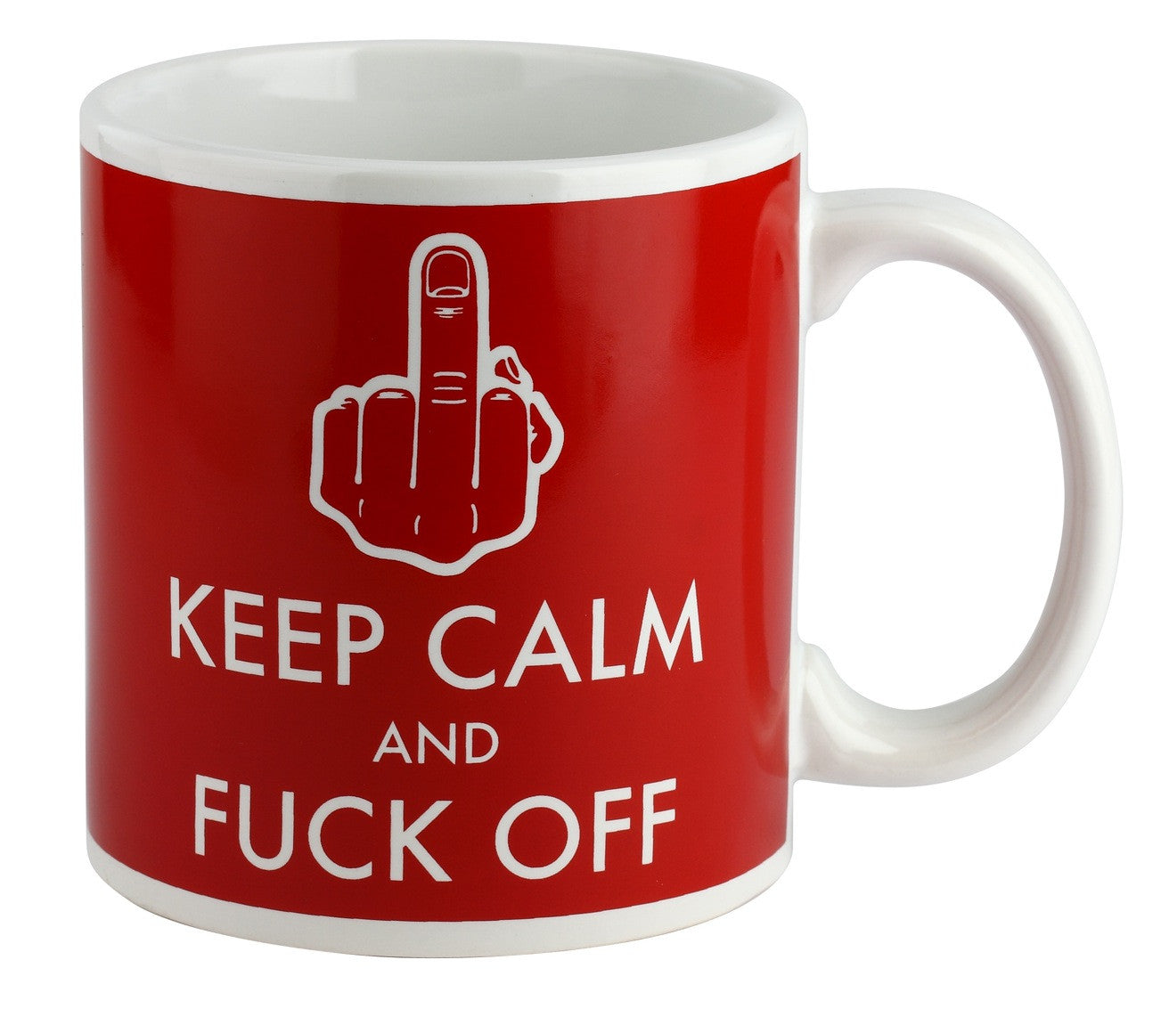 Giant Mug Keep Calm and Fuck Off