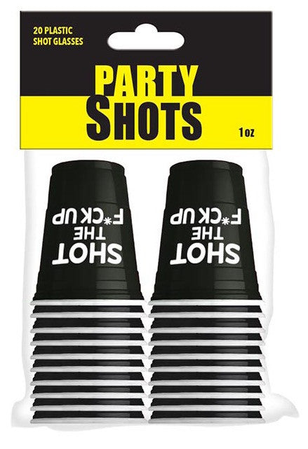 Shot the F*ck Up Party Shots 20 pk